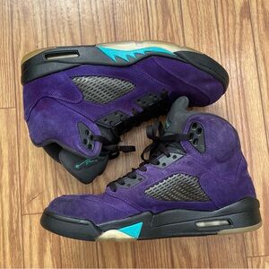 Air Jordan 5 Retro Alternate Grape Men Size 10